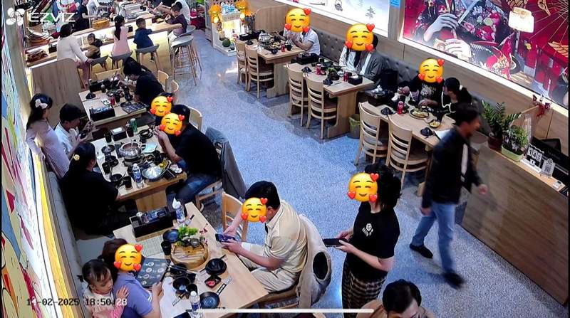 Góc nhìn toàn cảnh nhà hàng